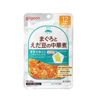 Buy stewed-tuna-beans [Made in Japan] Pigeon Retort Baby Food (80g/100g) (9/12/16 Months) (Promo)