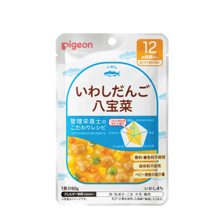 Buy fish-ball-chop-suey [Made in Japan] Pigeon Retort Baby Food (80g/100g) (9/12/16 Months) (Promo)