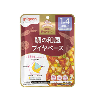 Buy sea-bream-bouillabaisse [Made in Japan] Pigeon Retort Baby Food (80g/100g) (9/12/16 Months) (Promo)