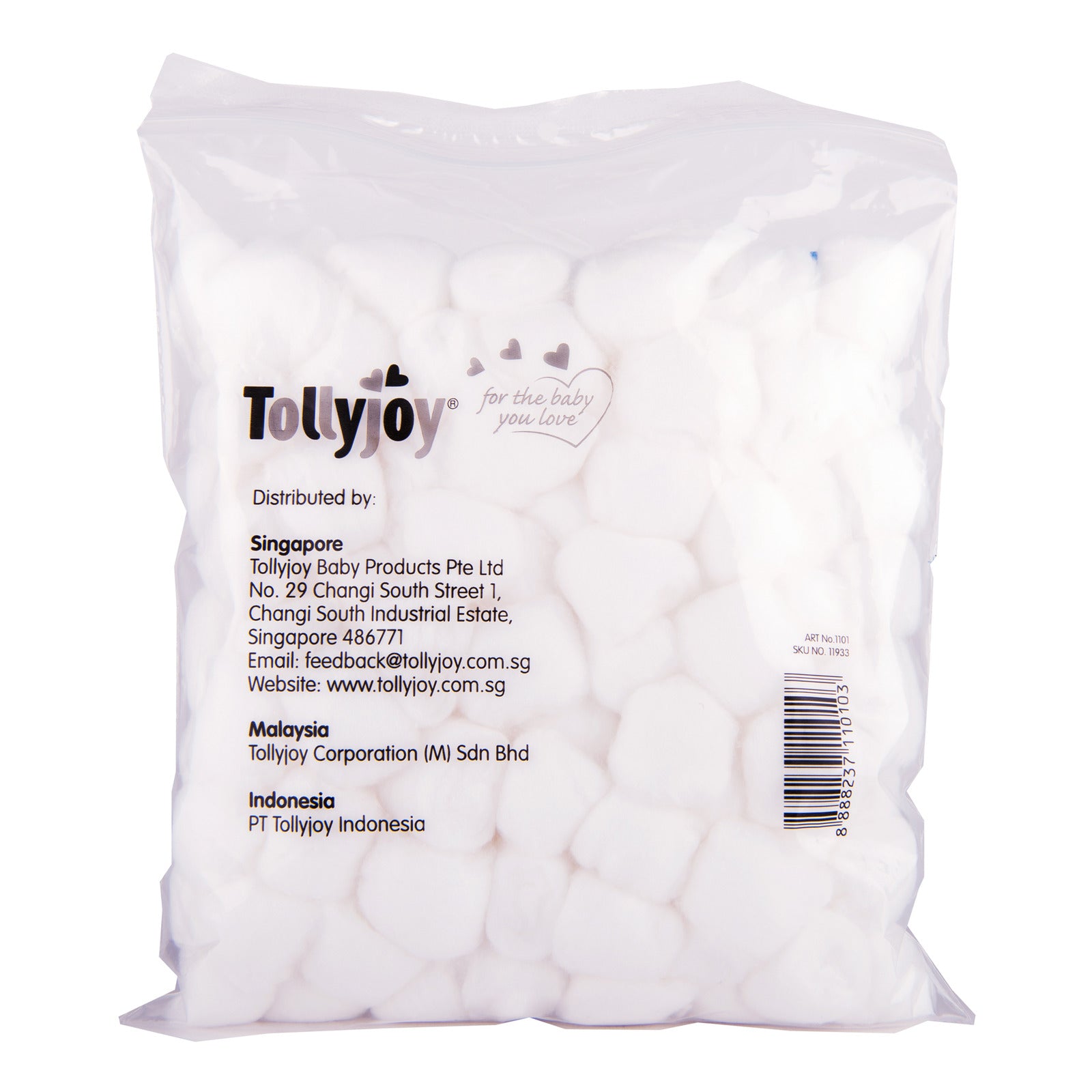 Tollyjoy Cotton Balls 100pcs