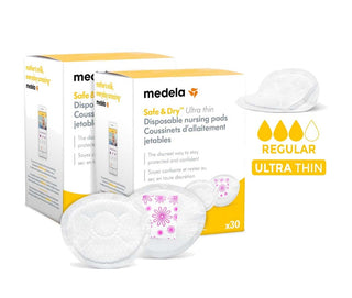 Medela Disposable Bra Pads Ultra Thin (30s x 2 Boxes) (Promo)