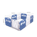 Small Small World Lunar Baby Fence (Compatible with Parklon Playmat)-4