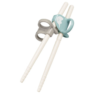 Buy plastic-blue Combi Educational Chopsticks (Right-Handed)(Wooden/Plastic)