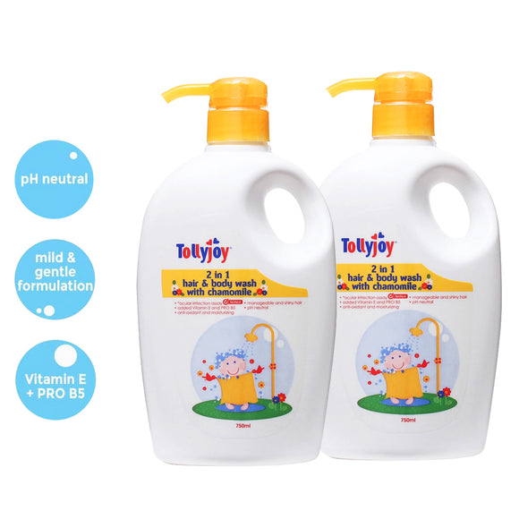 Tollyjoy 2in1 Hair and Baby Wash 750ml