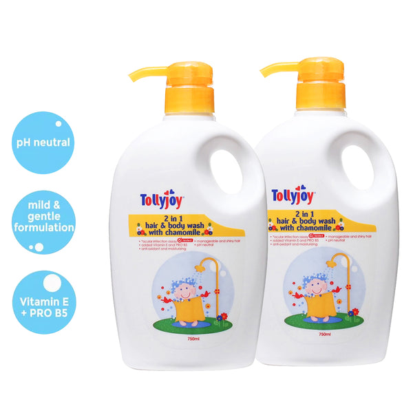Tollyjoy 2in1 Hair and Baby Wash 750ml (Promo)