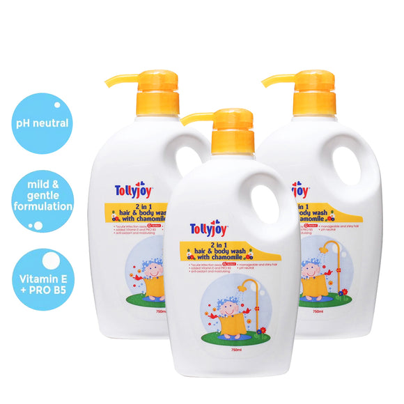 Tollyjoy 2in1 Hair and Baby Wash 750ml