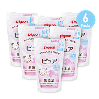 Buy 6-packs Pigeon Japan Baby Laundry Pure Detergent 720ml Refill Packs (1 Refill/3Refills/6 Refills/9 Refills/12 Refills/18 Refills)(Promo)