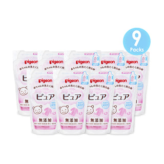 Buy 9-packs Pigeon Japan Baby Laundry Pure Detergent 720ml Refill Packs (1 Refill/3Refills/6 Refills/9 Refills/12 Refills/18 Refills)(Promo)