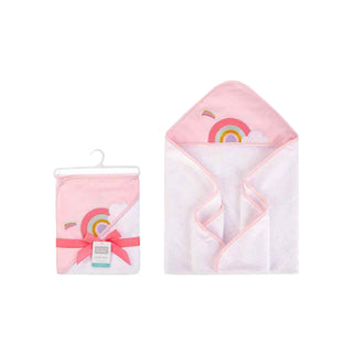 Buy rainbow Hudson Baby 1pc Hooded Towel (Woven Terry)