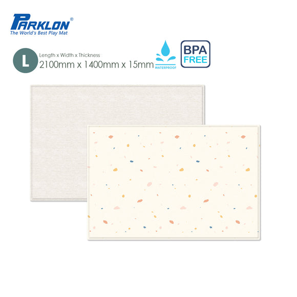 (Pre-order) Parklon LaPure Bumper Playmat - Jelly Terrazzo (S/M/L) - ETA Mid of Nov