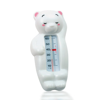 Pigeon Bath Floating Thermometer (White Bear)