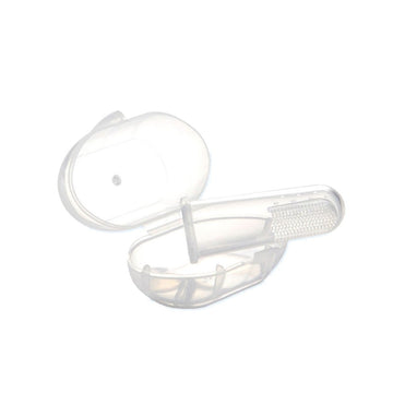 Lucky Baby Finger Silicone Brush with Case