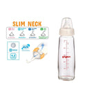 Pigeon Slim-Neck Baby Nursing Glass Bottle 240ml(4M+)-2