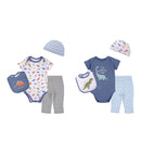 Hudson Baby Newborn Baby Clothing Gift Set 8PCS-1