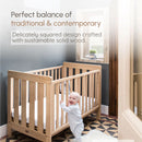Australia Boori Daintree Premium Convertible Cot Bed + FREE Toddler Bed Guard-3