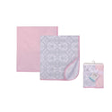 Hudson Baby 2pcs Interlock Swaddle Blankets