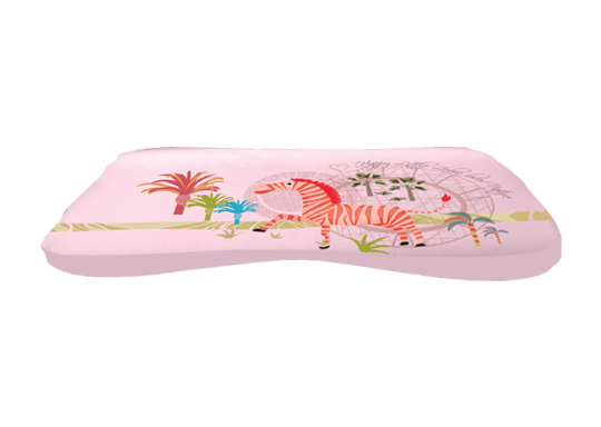 Little Zebra Soft Cotton Jersey Pillow Case - Newborn Contour Pillow