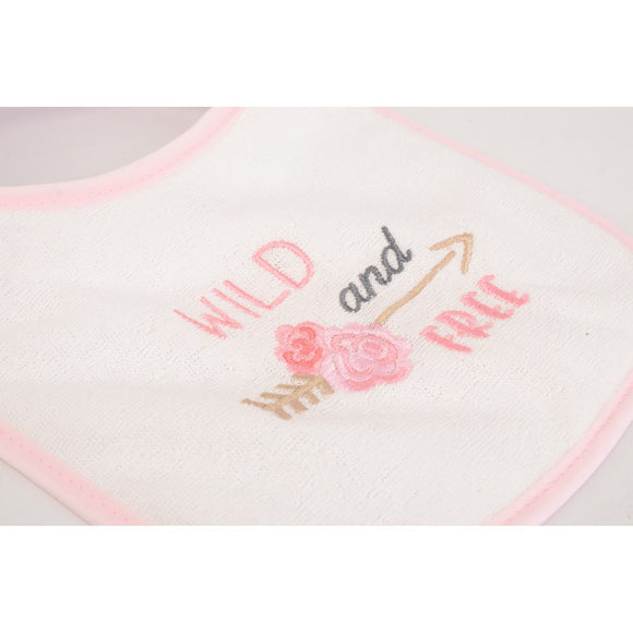 Luvable Friends 3PC Emb Bib with Polyfill