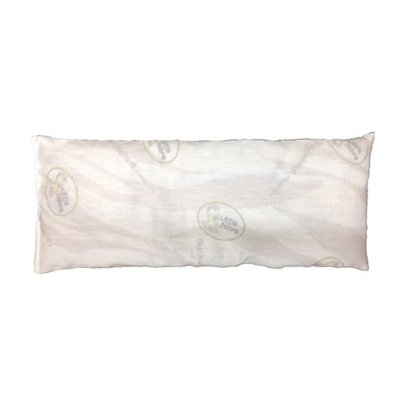 Little Zebra 100% Organic Buckwheat Husks Beanie Beanbag With Case (0-18Mths)