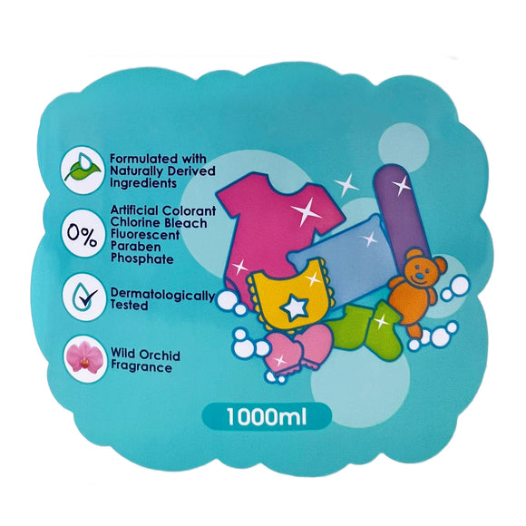 Tollyjoy Fresh & Natural Baby Laundry Detergent Bottle 1000ml