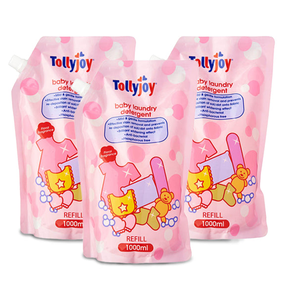 Tollyjoy Baby Laundry Detergent Refill Pack (3 / 6 / 10 packs) (Promo)
