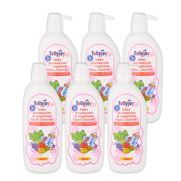 Tollyjoy Antibacterial Baby Accessories and Vegetable Liquid Cleanser 900ml