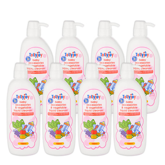 Tollyjoy Antibacterial Baby Accessories and Vegetable Liquid Cleanser 900ml