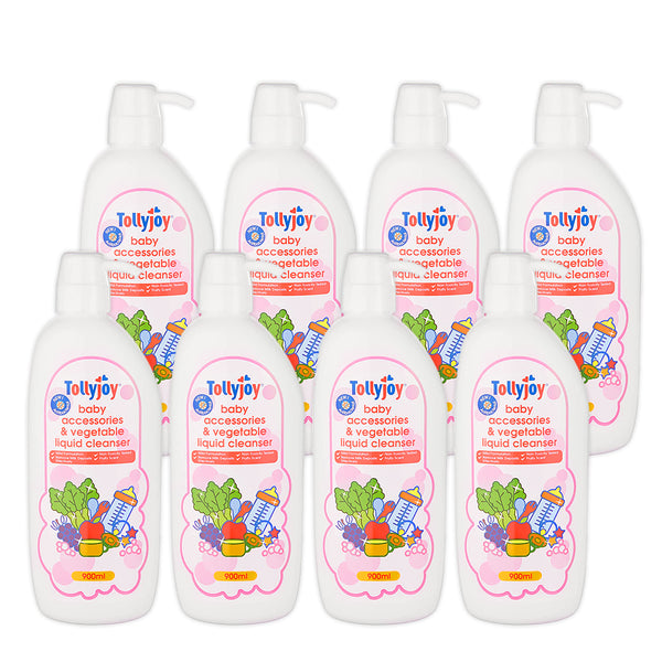 Tollyjoy Antibacterial Baby Accessories and Vegetable Liquid Cleanser 900ml (Promo)