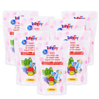 Buy 12-refill-packs Tollyjoy Antibacterial Baby Accessories And Vegetable Liquid Cleanser (Promo)
