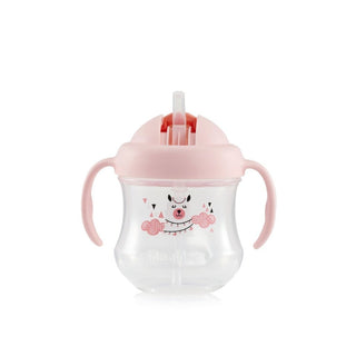 Buy matte-pink Pigeon MagMag Straw Cup Step 3 - 8m+