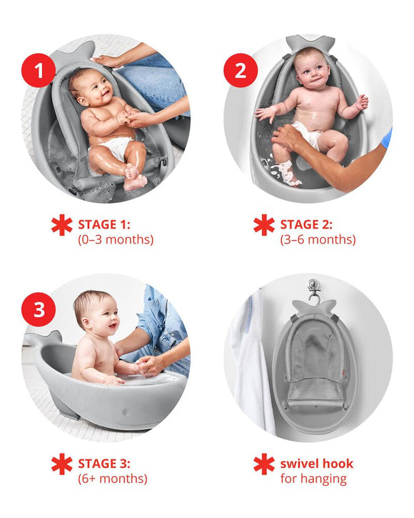 Skip Hop Moby Smart Sling 3 Stage Bath Tub