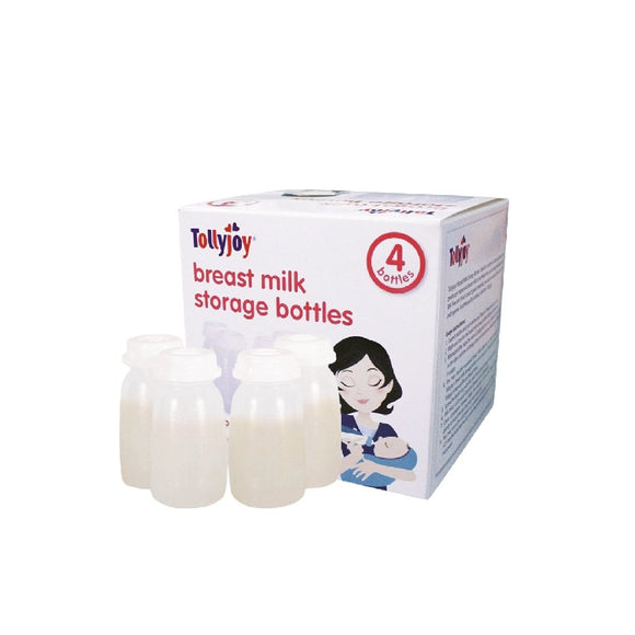 Tollyjoy Breast Milk Storage Bottles - 4 bottles