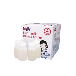 Tollyjoy Breast Milk Storage Bottles - 4 bottles