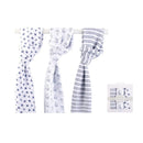 Hudson Baby 3pcs Muslin Swaddle Blanket-5