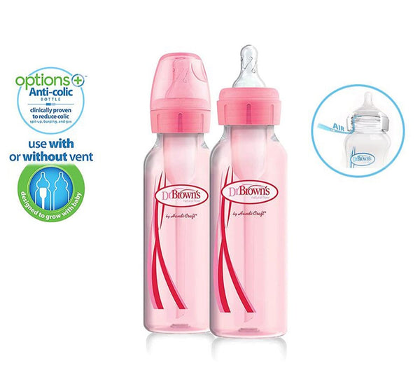 Dr Brown's PP Narrow-Neck Options+ Baby Bottle Collection