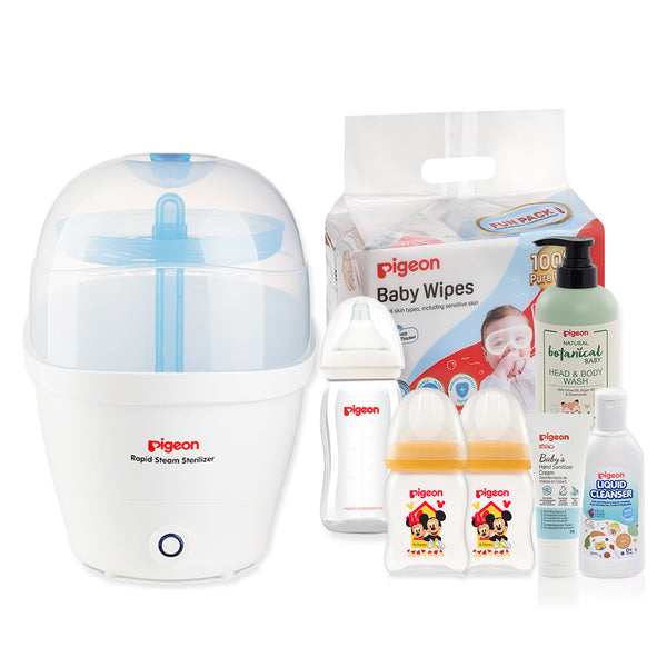 Pigeon Rapid Steam Sterilizer Bundle