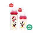Pigeon SofTouch Peristaltic PLUS Wide Neck Disney Series Bottle (Promo)