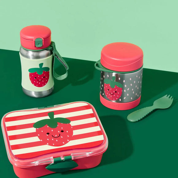 Skip Hop Zoo / Spark Style Stainless Steel Straw Bottle (12oz/350ml)