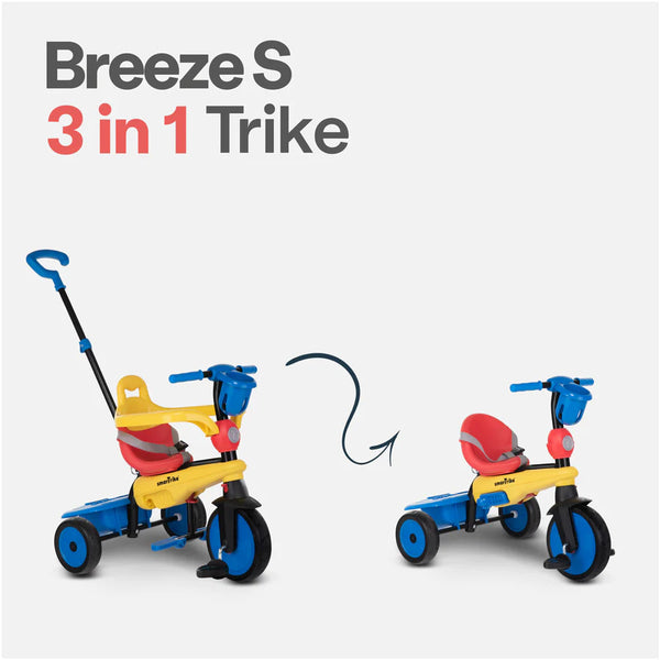 SmarTrike Breeze S 3-In-1 Toddler Tricycle