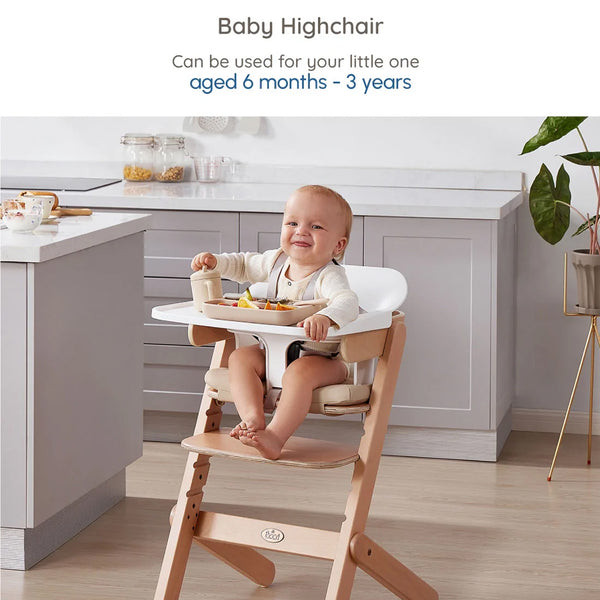 Australia Boori Neat Baby High Chair (Free Tray and Harness)