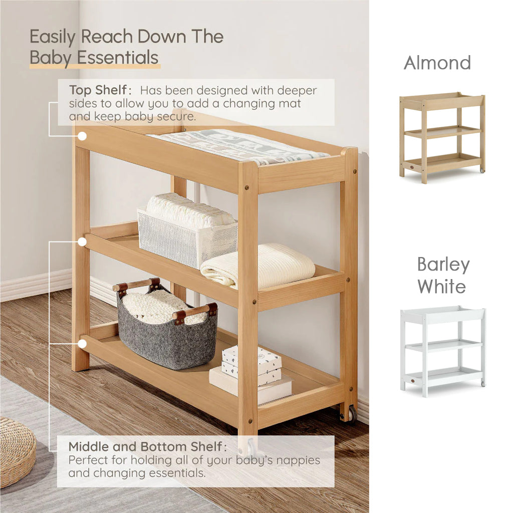 (Pre-order) Australia Boori Solid Wood 3 Tier Baby Changing Station - ETA End Oct
