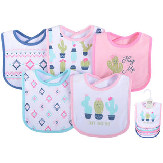 Hudson Baby 5pcs Interlock Terry Bib