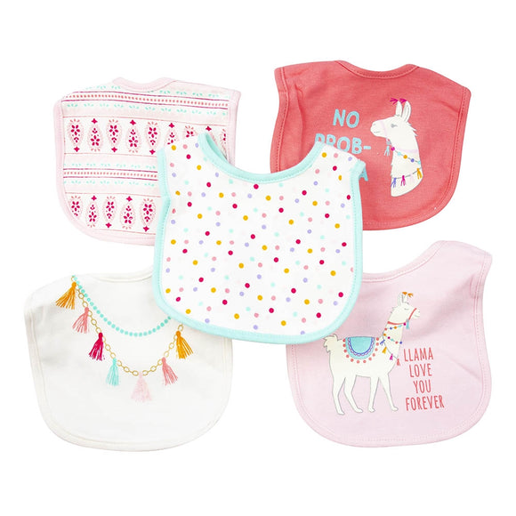Hudson Baby 5pcs Interlock Bib