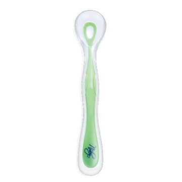 Nuby Silicone Soft Head Spoon (Green/ Purple/ Pink)