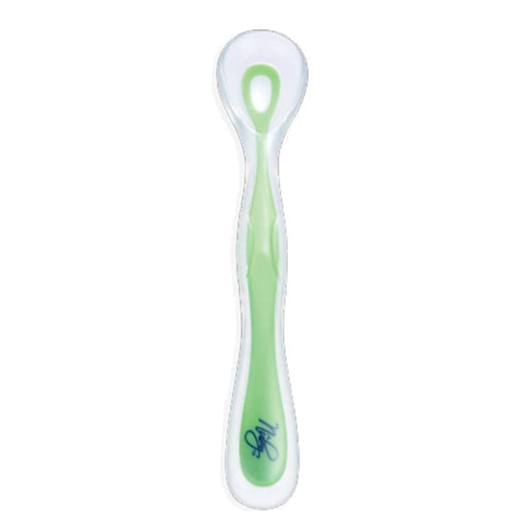 Nuby Silicone Soft Head Spoon (Green/ Purple/ Pink)