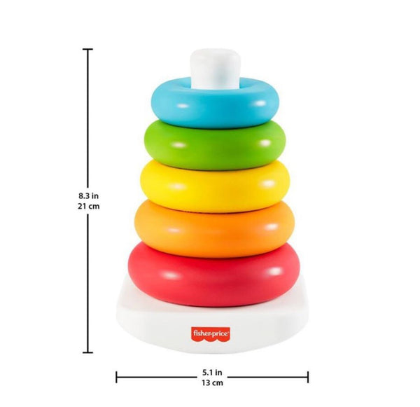 Fisher Price Baby Education Toys Brilliant Basics Rock a Stack