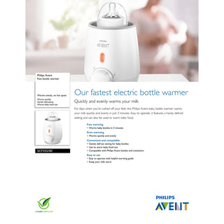 Philips Avent Fast Bottle Warmer (Promo)
