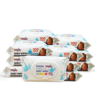 Tollyjoy Scented Baby Wipes - 100pcs per pack (Promo)
