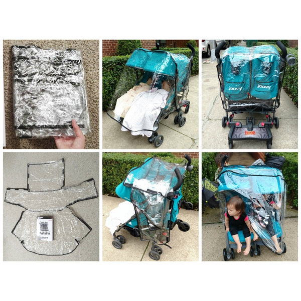 Joovy Twin Groove Ultralight Stroller Rain Cover