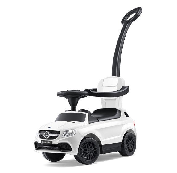 Children Ride On Mercedes-Benz Push Car With Push Handle